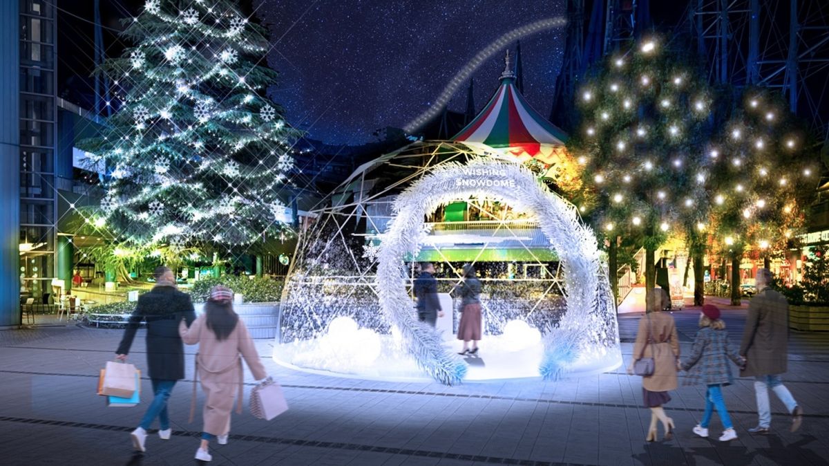 ラクーアガーデン 1F「Snowflake Dome」 