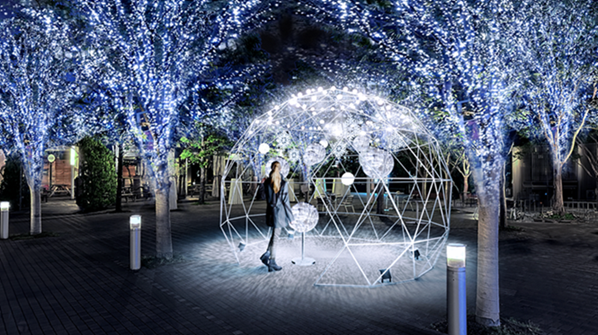 ミーツポート 3F ガーデン「Reflecting Dome」