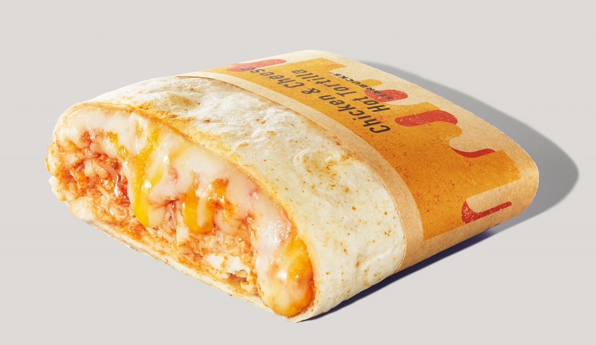 「チキン&チーズ ホットトルティーヤ」570円