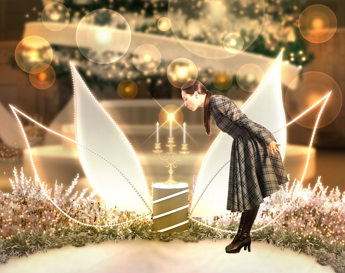 「エンジェルライトのフォトスポット」