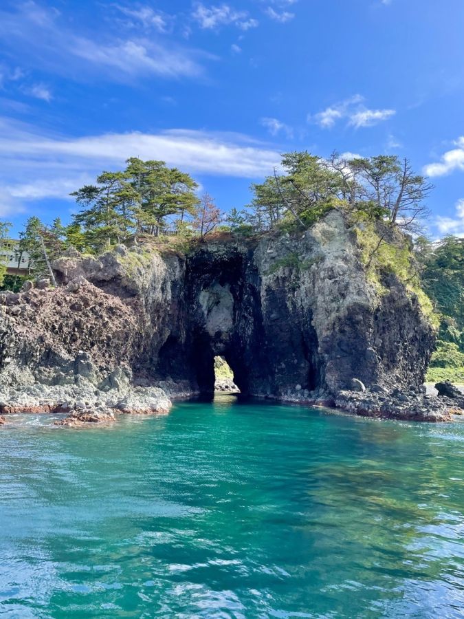 能登半島　巌門