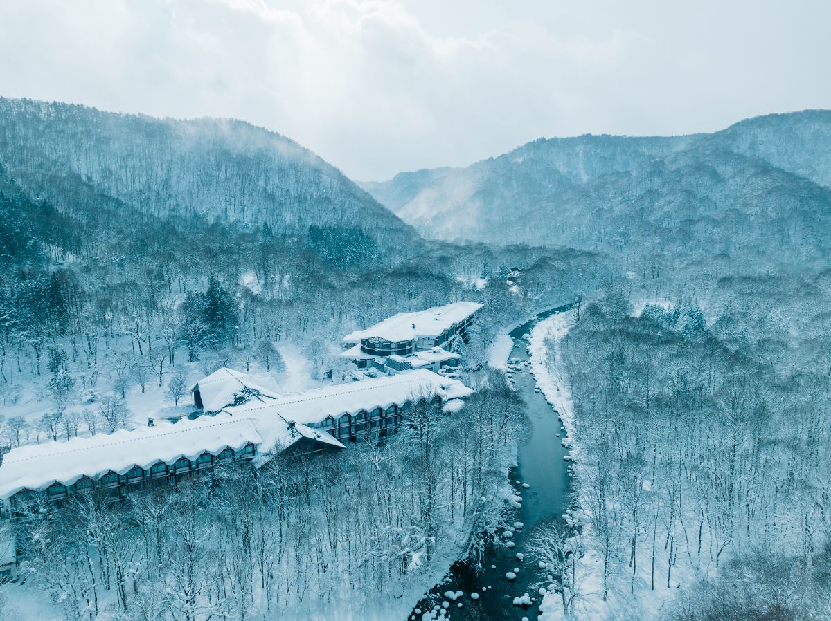 冬の奥入瀬渓流ホテル