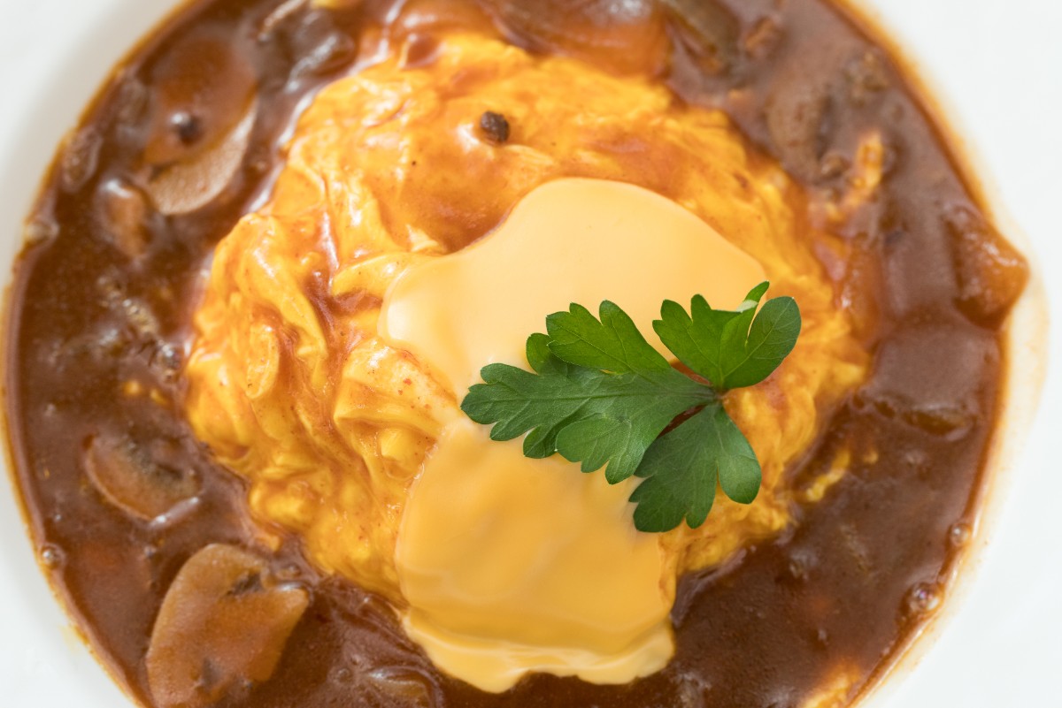 「ふたばの掛川オムハヤシ」950円