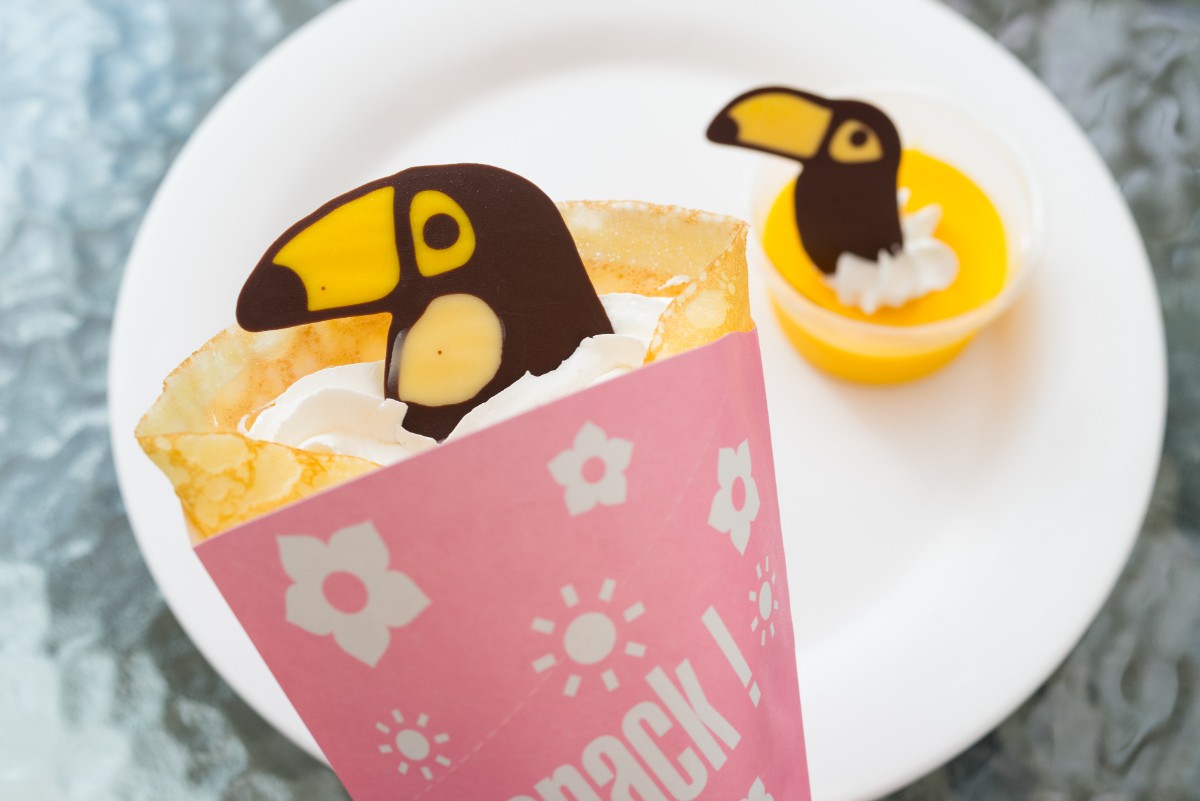 「オオハシクレープ」650円