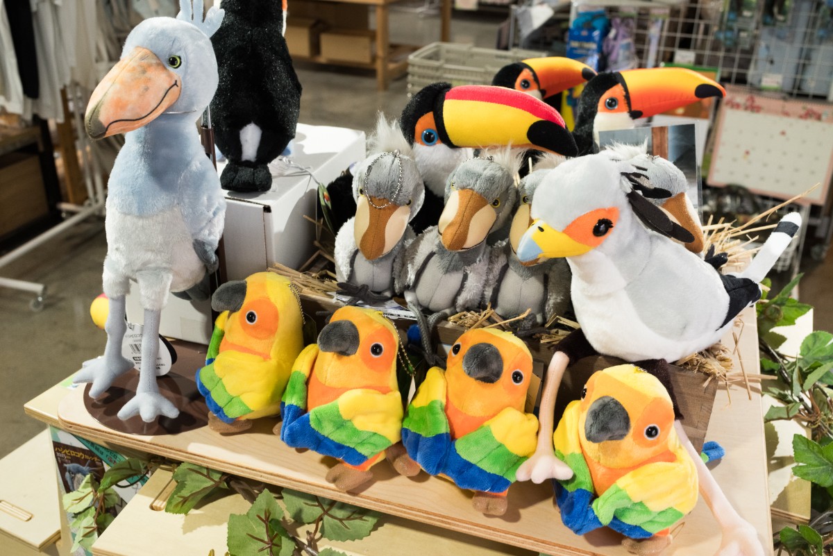 「吉徳コラボハシビロコウ」2500円ほか