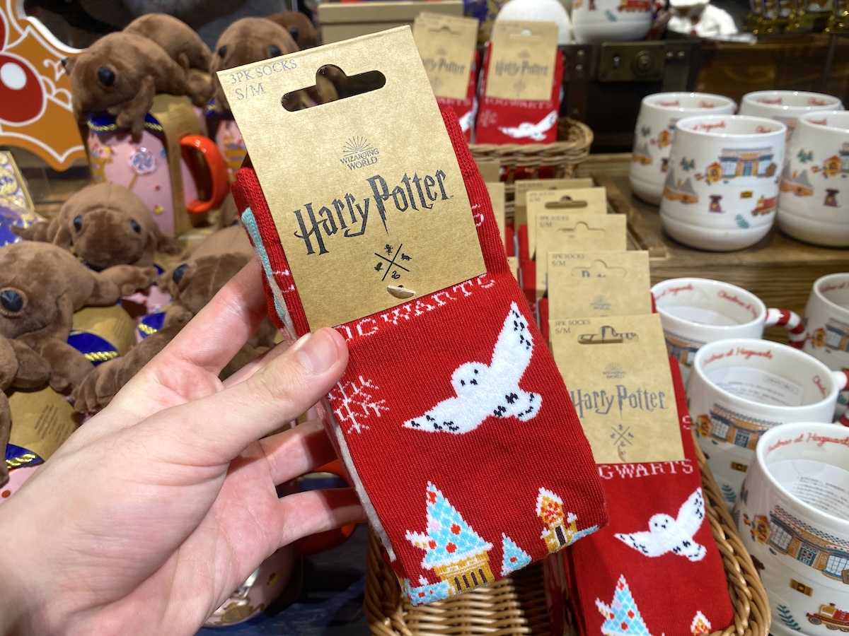 「クリスマス 3足組ソックス」2000円（サイズ：23〜27cm）