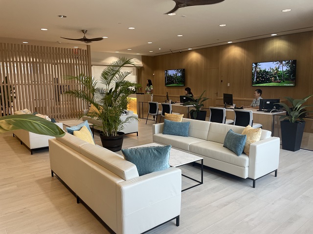 ラウンジ内の様子