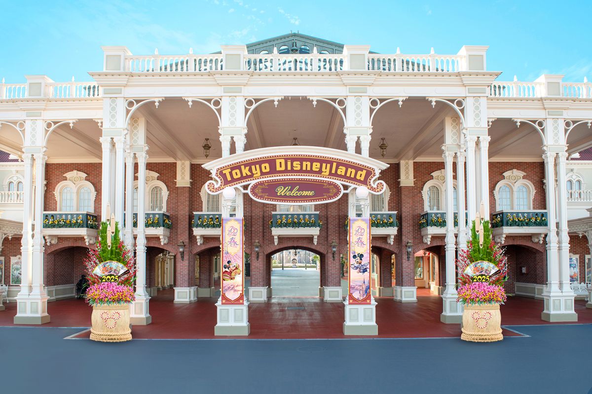 東京ディズニーランドのデコレーションイメージ