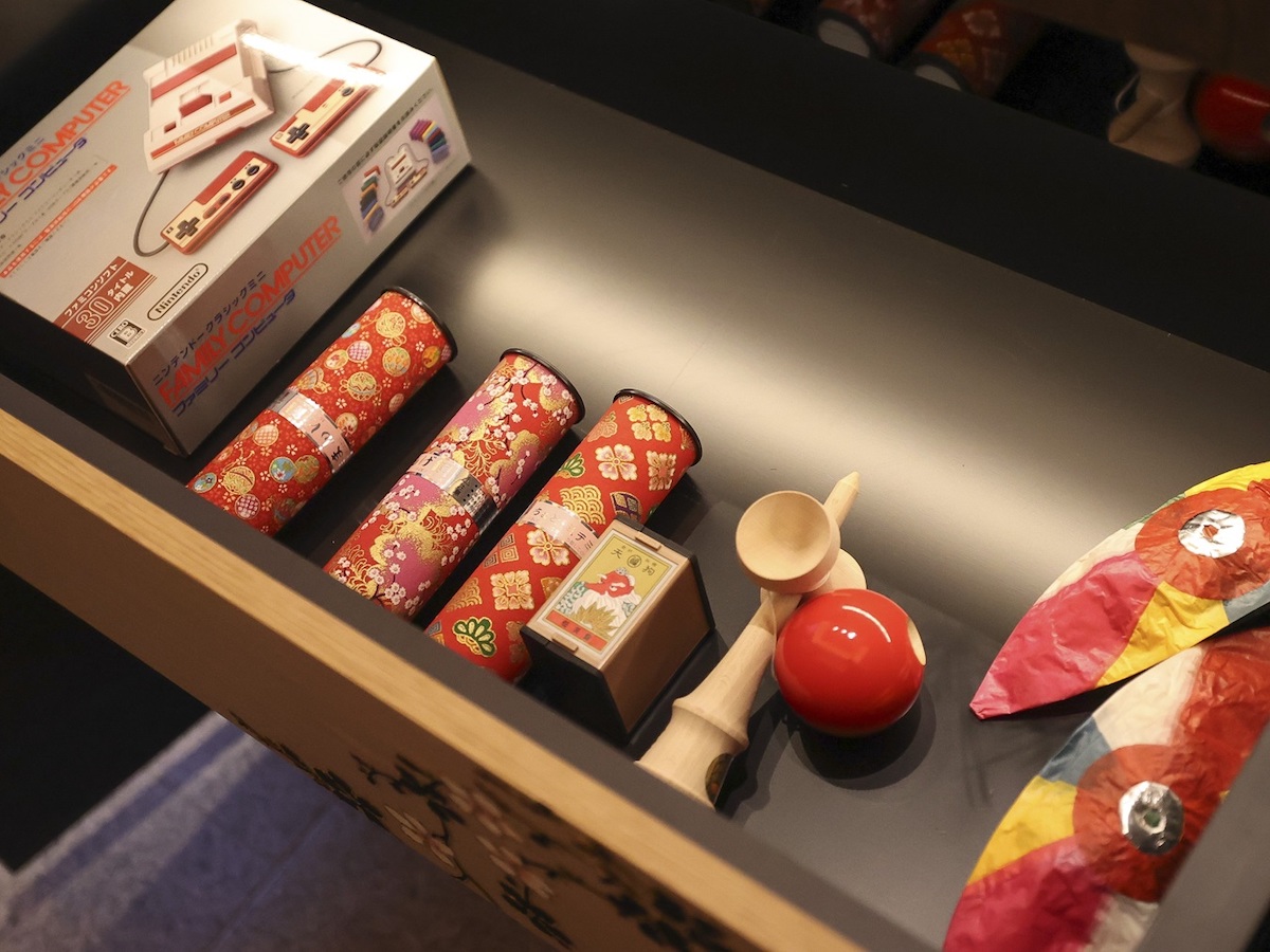 Omotenashiカウンターの引き出しの中