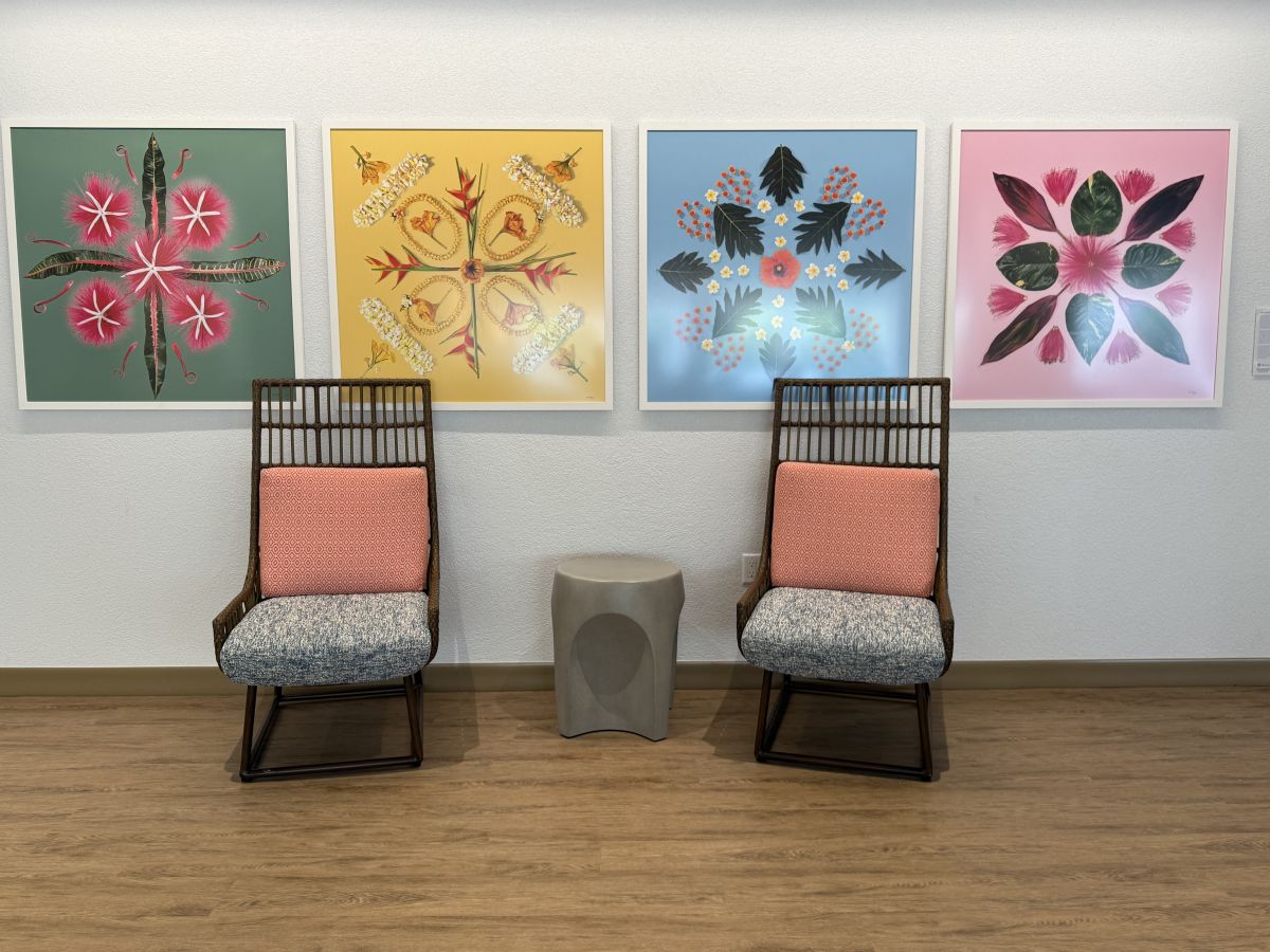 オアフ島在住のクリスティン・レイノ氏による写真のアート