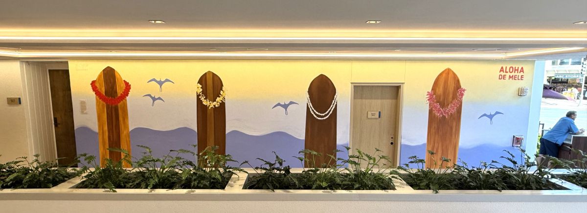 ジェーティー・オヘリオによるアライアボードとレイのアート