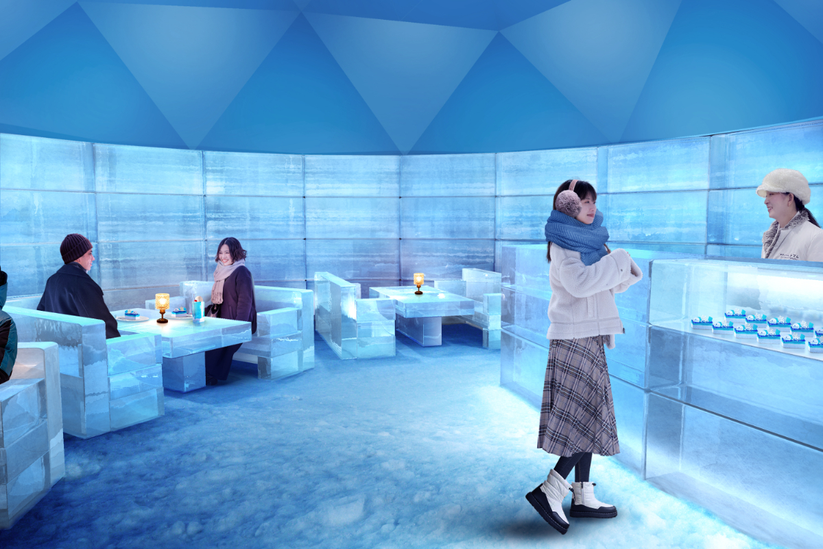 「氷のパーラー」店内