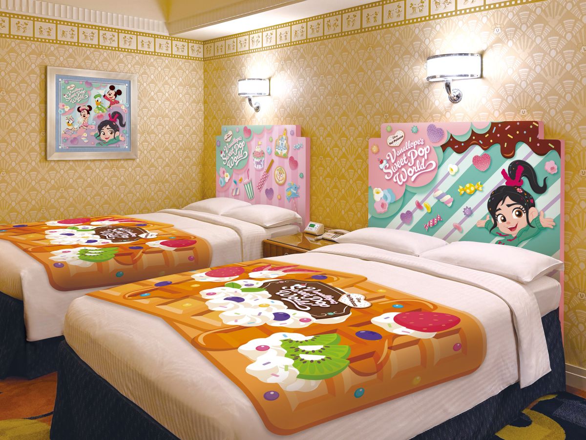「ディズニー・パルパルーザ“ヴァネロペのスウィーツ・ポップ・ワールド”」 スペシャルルーム
