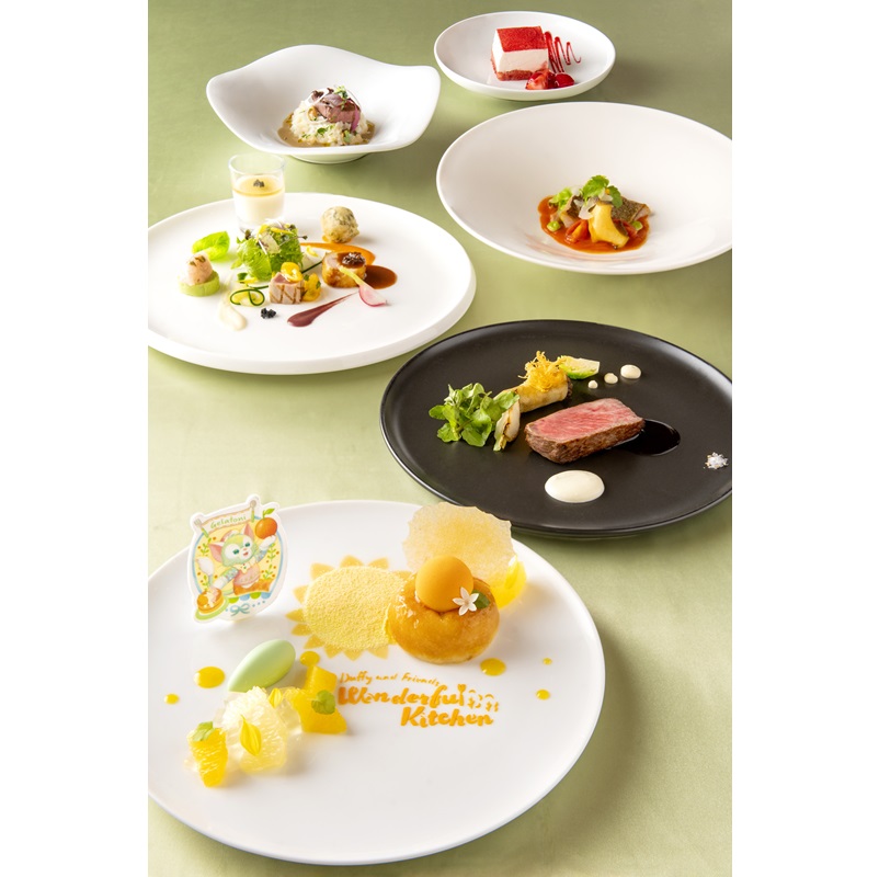 ベッラヴィスタ・ラウンジ（ロビーラウンジ） “ダッフィー＆フレンズ・ワンダフルキッチン” グルメディナーコース