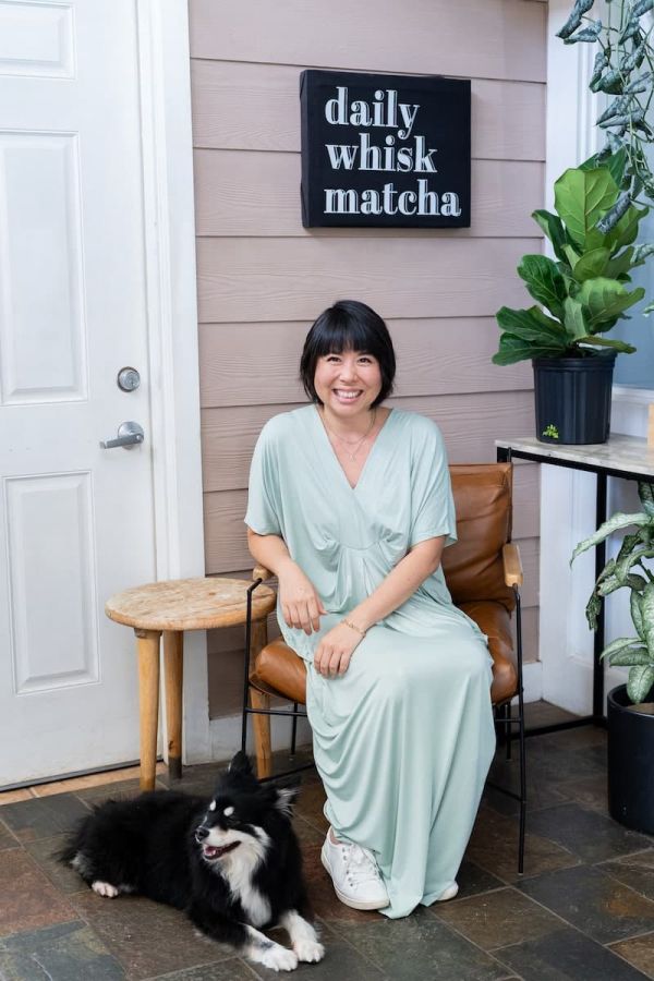 オーナーのサマーさんと愛犬のフランキー