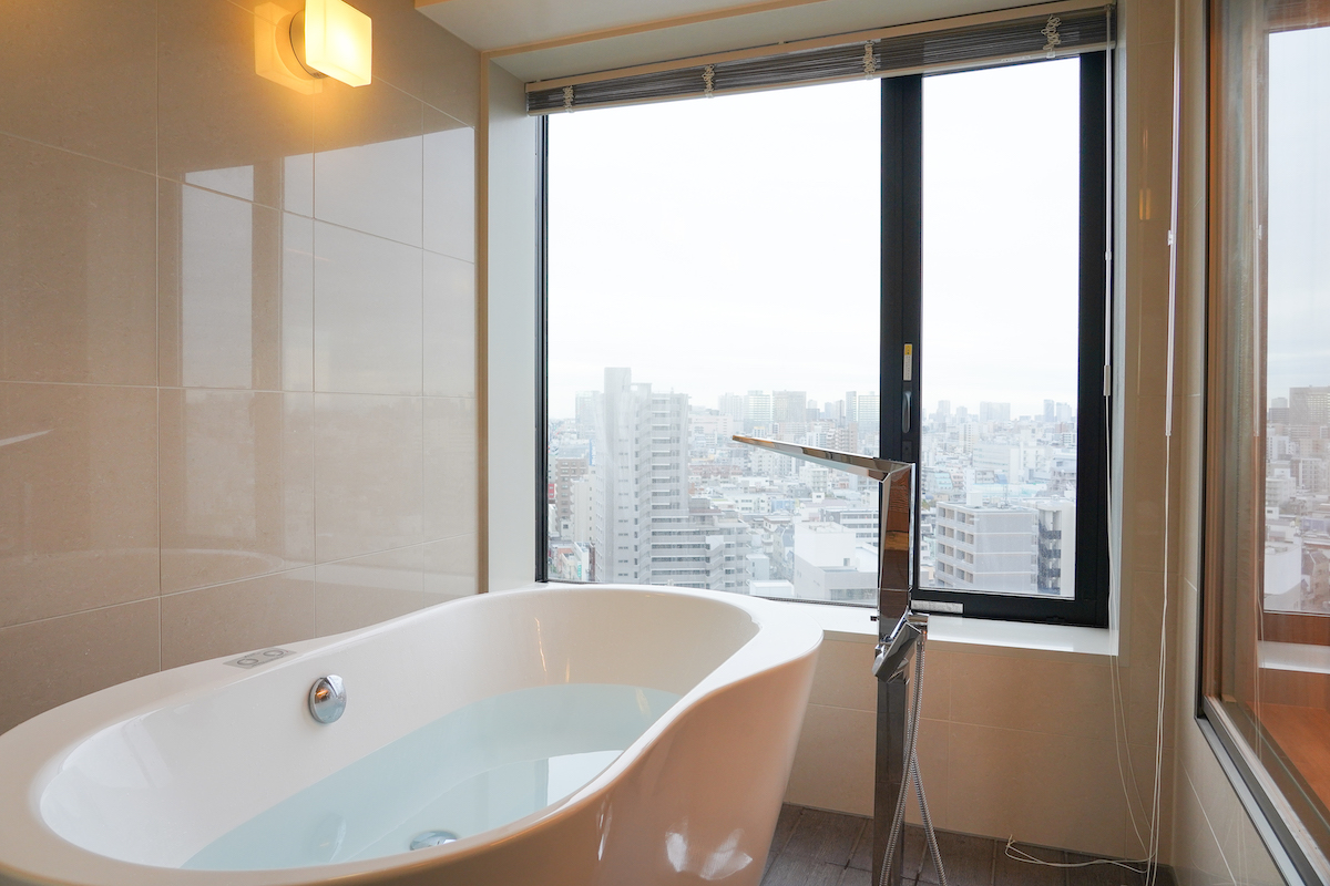 ビューバスから見えるのは両国、浅草、日本橋など東京の名所ばかり