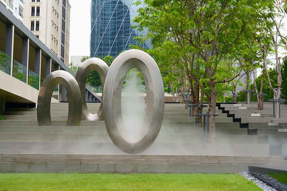 ガーデン内はフォトスポットとしても人気