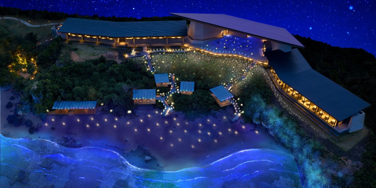 幻想的すぎる！ 「星野リゾート　バンタカフェ」で楽しむ 「イルミーバンタ 海辺の夜あかり」