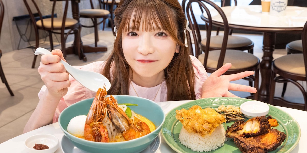 渋谷「シンキーズ」で本場・シンガポールの極上「ラクサ」を満喫♪【大食いアイドルもえのあずきの絶品グルメ88】