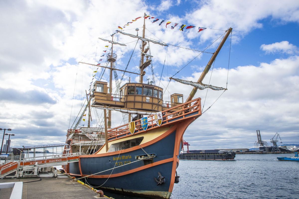帆船型観光船 サンタマリア デイクルーズ