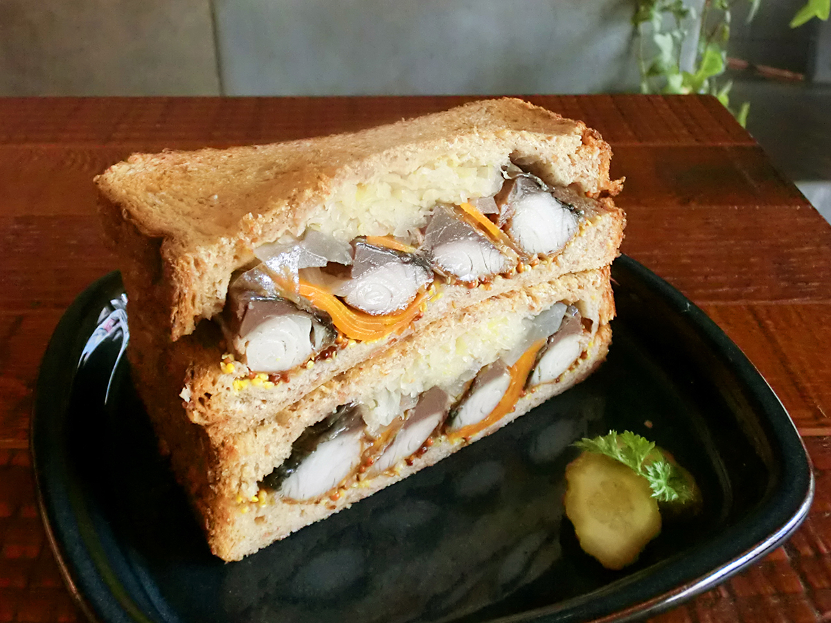 「常陸さばサンド」1000円