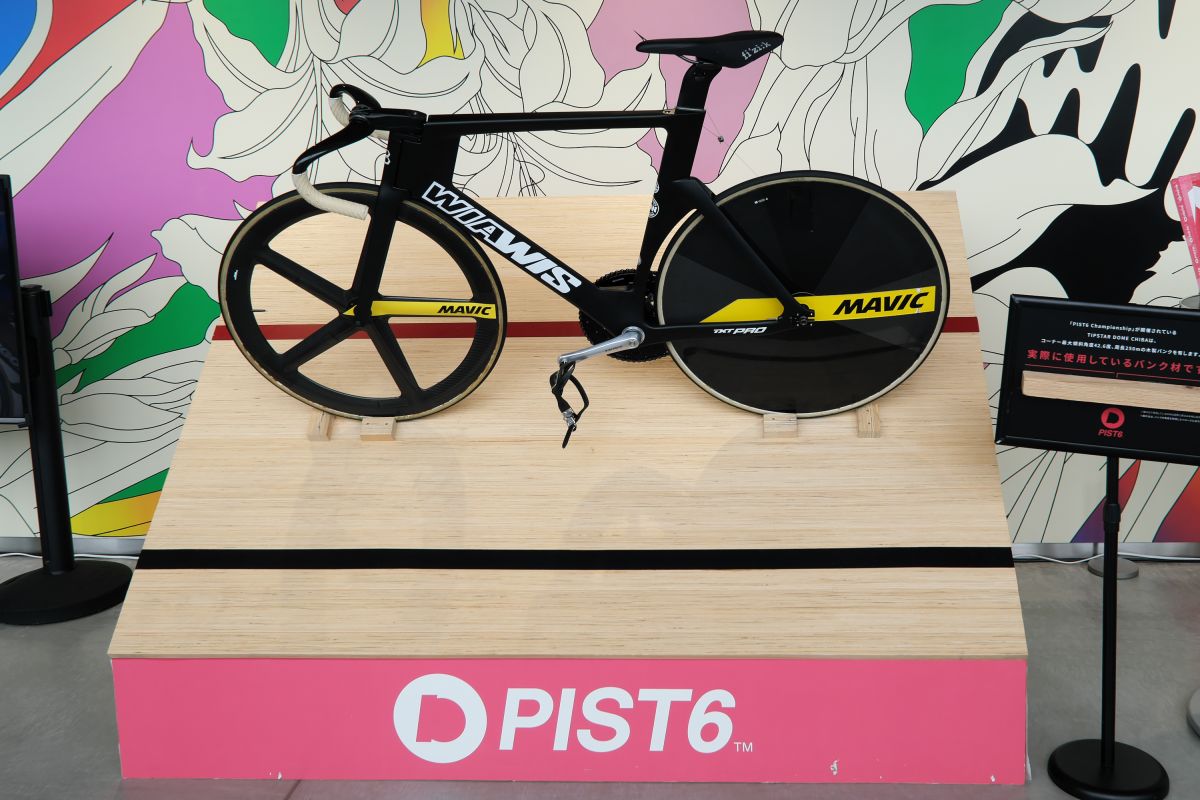 レースに使われる自転車