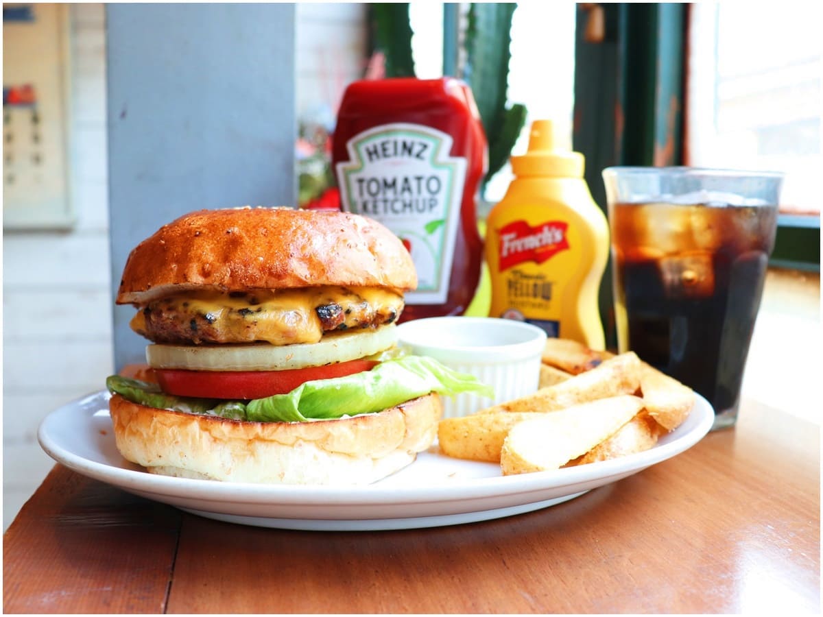 「チーズバーガー」1760円