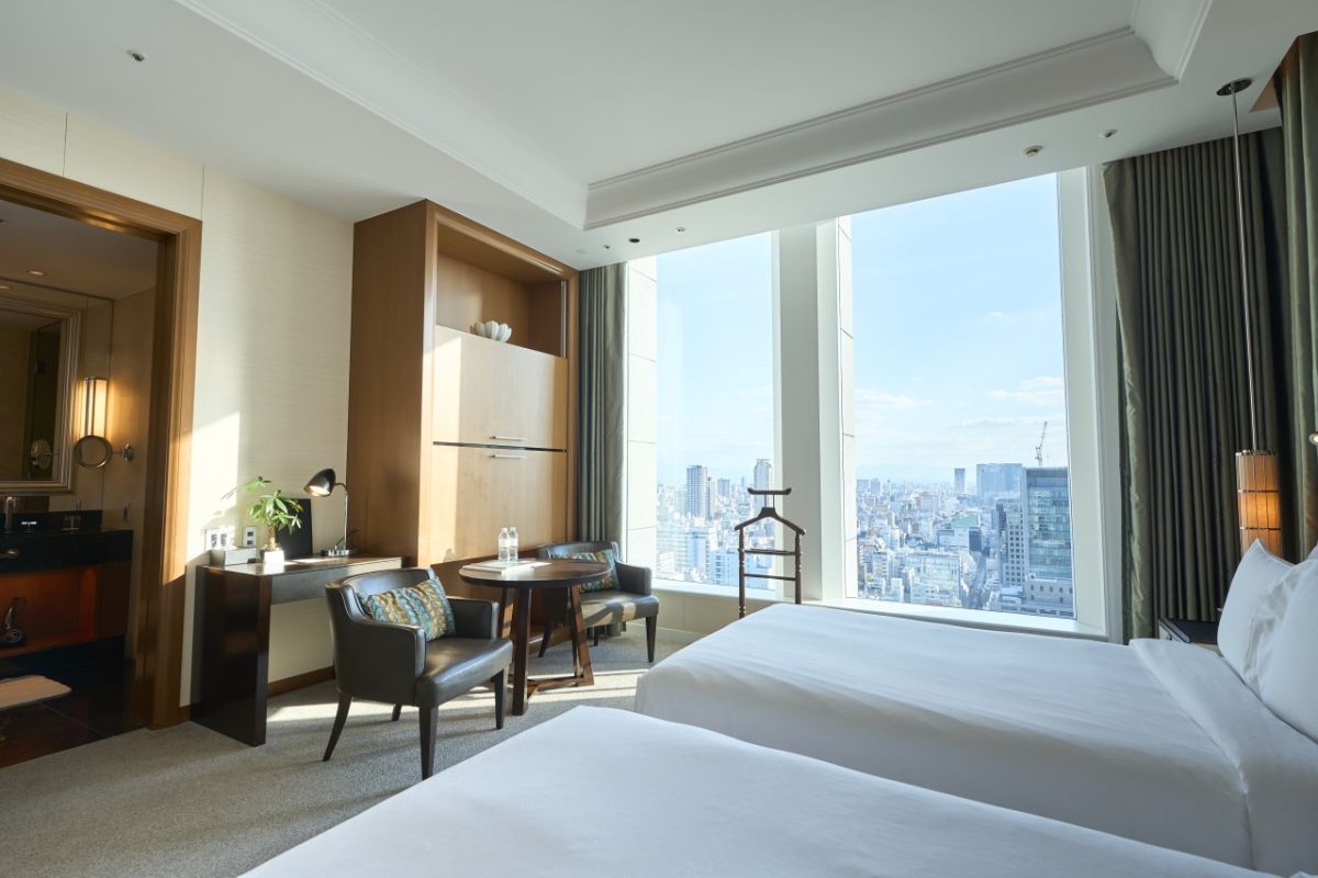 客室「スカイラインビュー デラックスルーム（ツイン）」43㎡