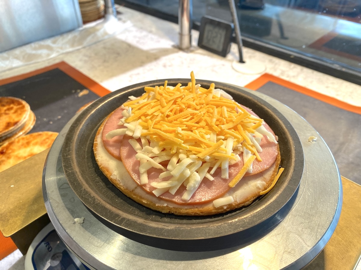 「ジャンボン&フロマージュ」1200円