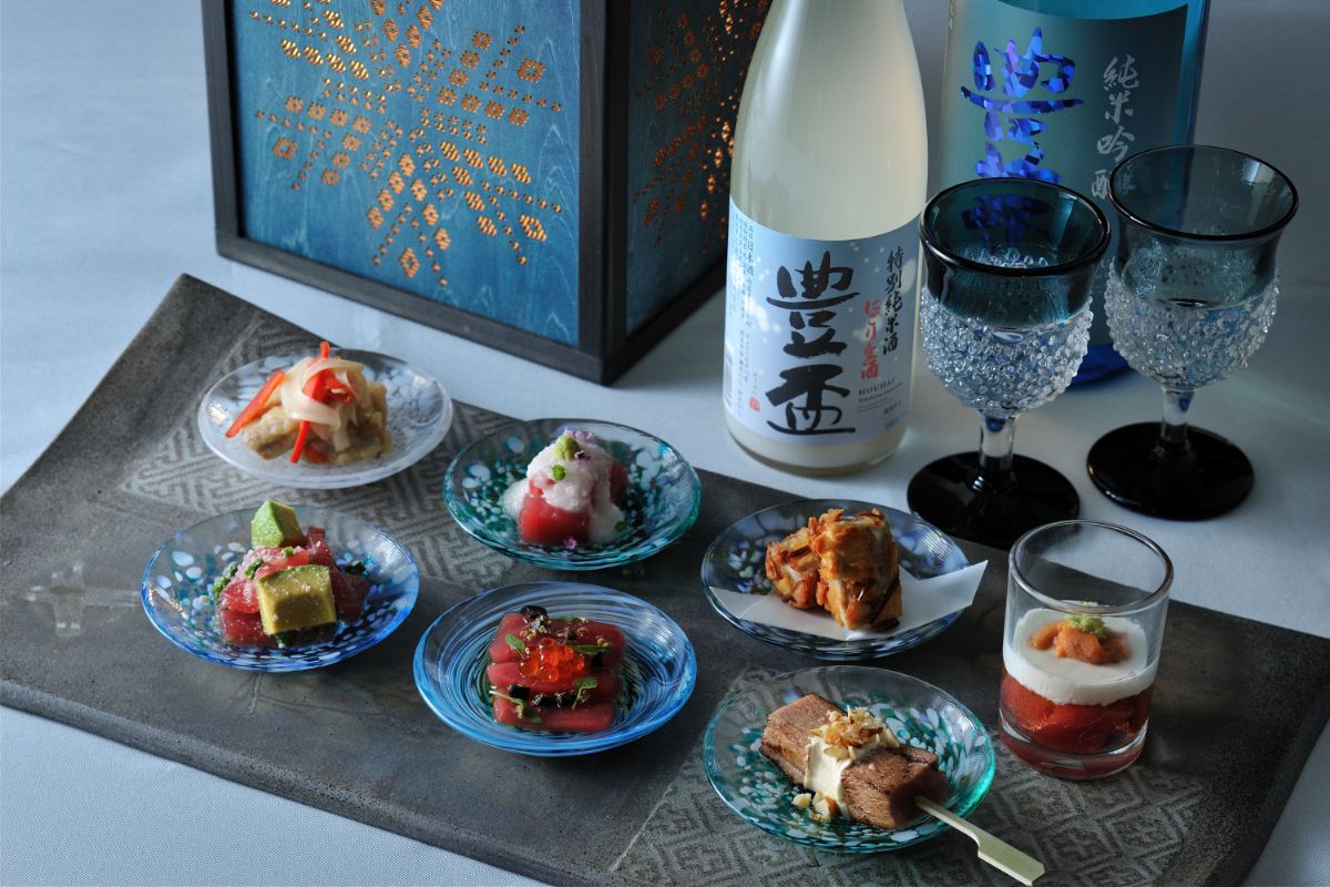 大間の鮪のアミューズ