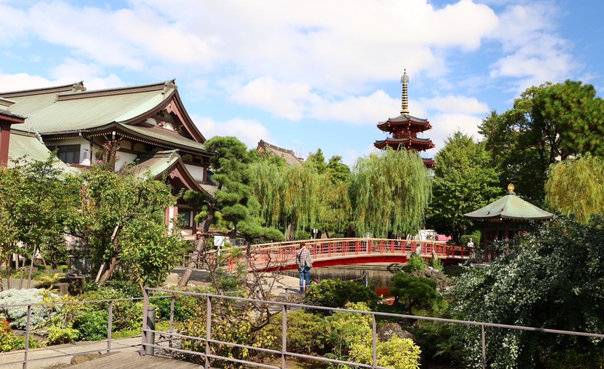 川崎大師つるの池