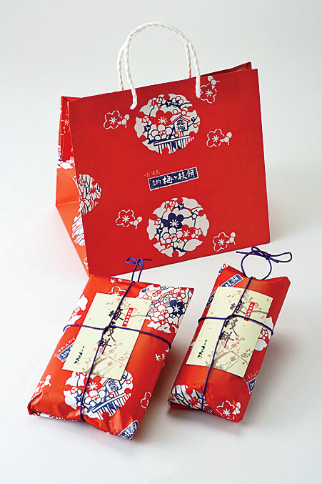 「梅ヶ枝餅」5個750円、10個1500円