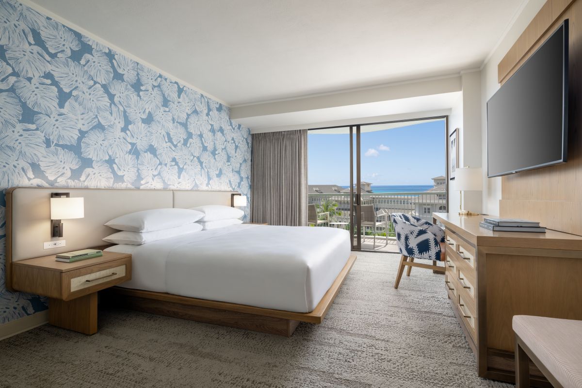 タワーパーシャルオーシャンキングの客室／シェラトン・プリンセス・カイウラニ