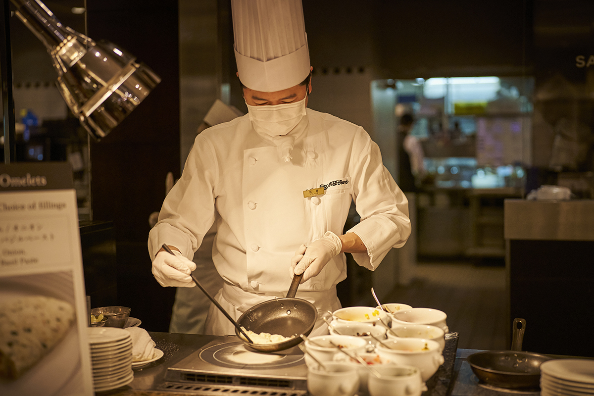 その場で作ったできたてをいただける