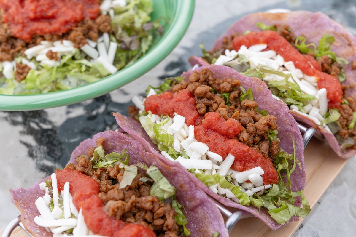 タコスミートは、本物のお肉と勘違いしてしまう人も多い大豆ミート