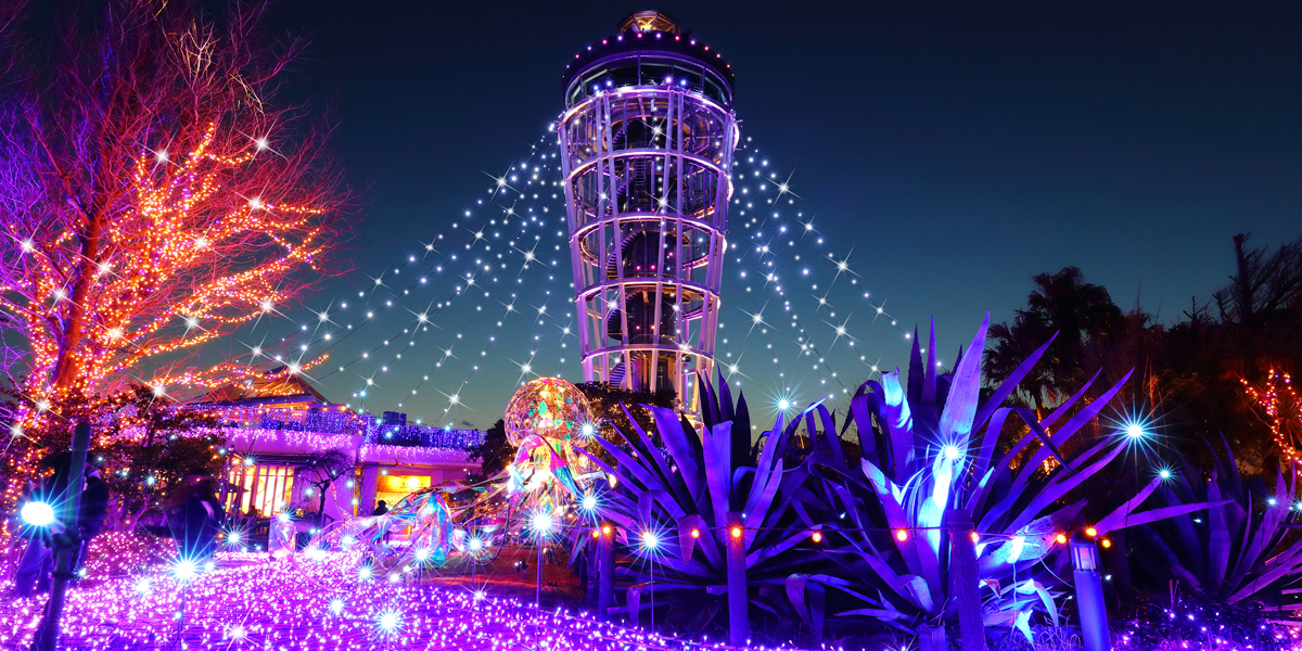神奈川県のおすすめイルミネーション(2025-2026)湘南、横須賀、箱根ほか!クリスマスや冬デートに!