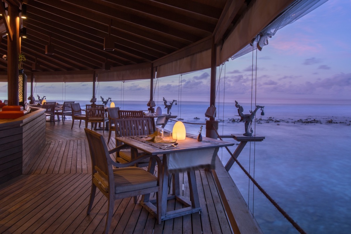 「Baan Huraa」内観/©︎Anantara Veli Maldives Resort