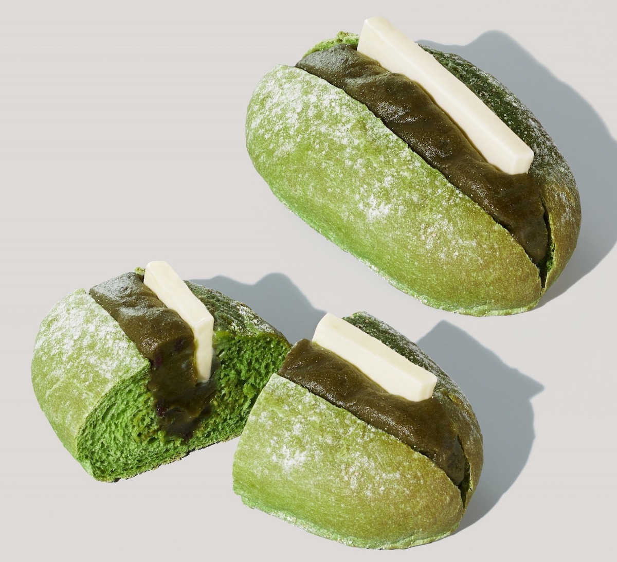 「抹茶あんバターサンド」335円