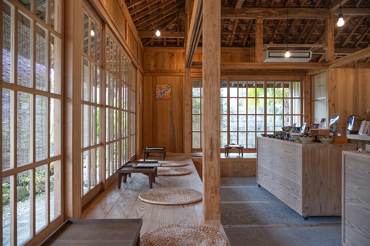 風情あふれる店内にいると、時間がゆっくりと流れているように感じる