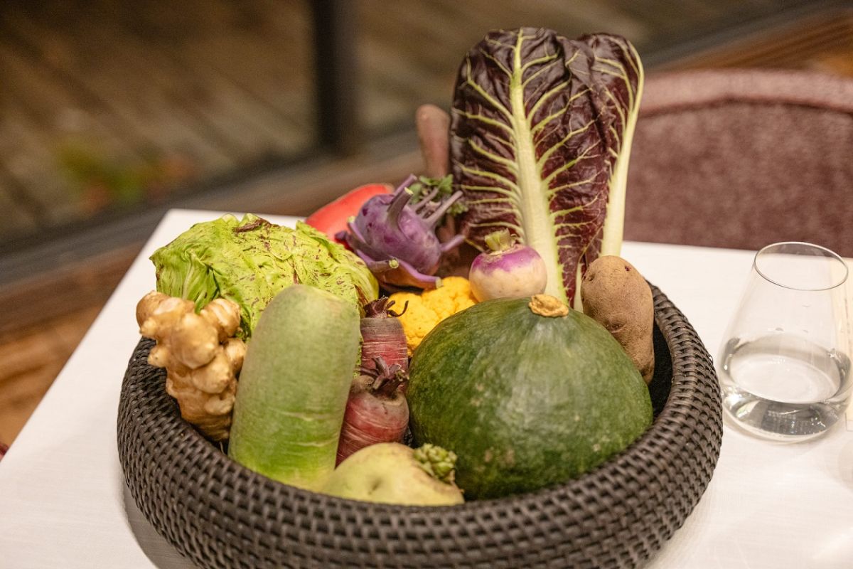 この日使われていた野菜。珍しい品種もたくさん！