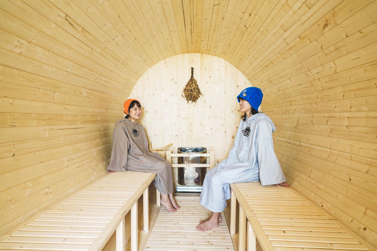 バレルサウナでととのい体験