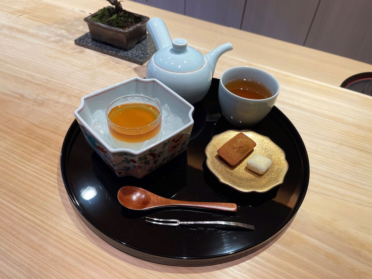 「“沈む、みたらし団子。”セット」1500円