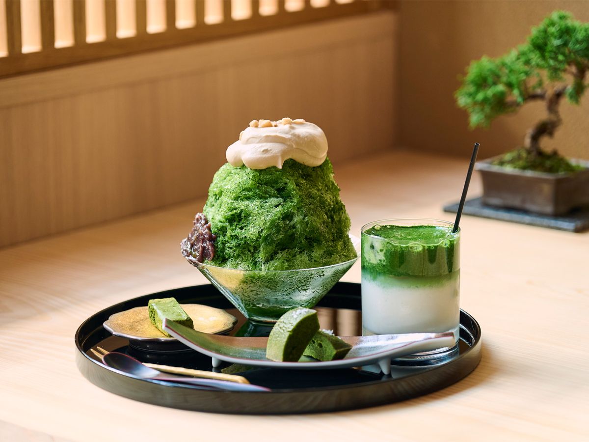 「濃厚抹茶の抹茶尽くしのセット」2900円