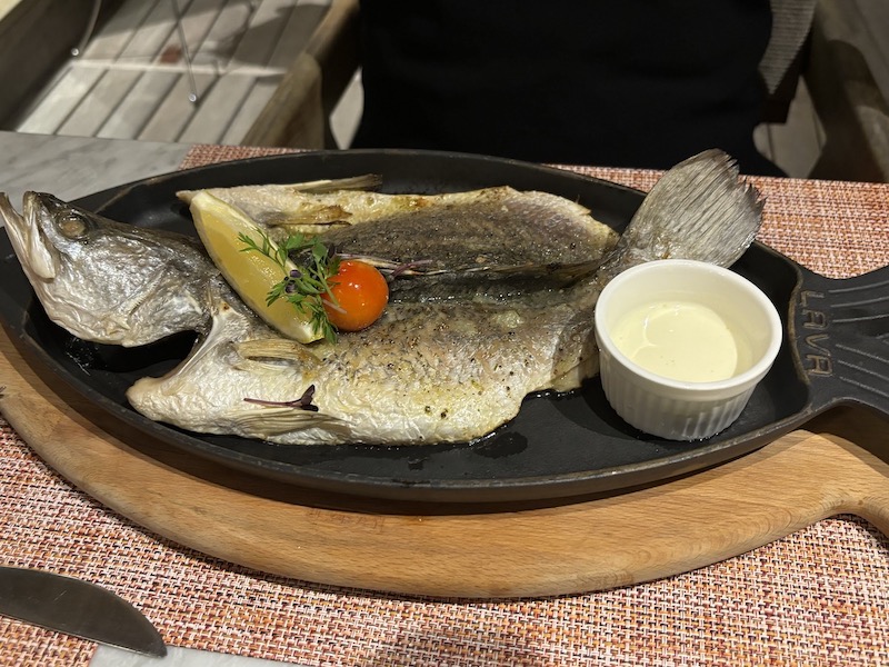 「BABY BARRAMUNDI」＄75