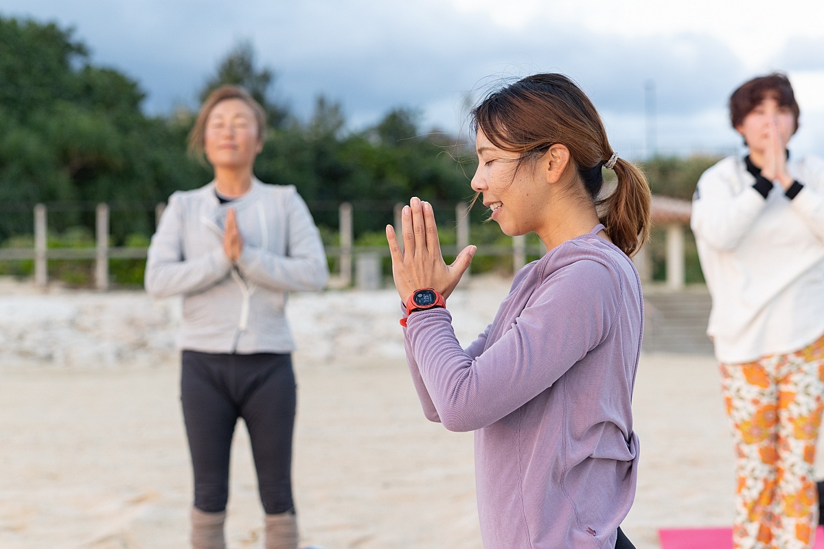 「高齢者のためのヨガも積極的に行っていきたい」と美咲先生