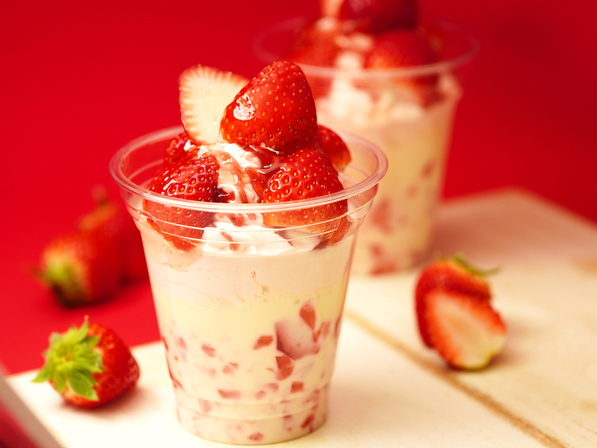 ありあけ「贅沢いちご de 飲むチーズケーキ」