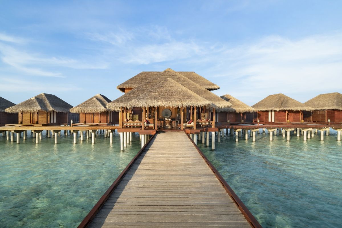 「Anantara Spa」外観／©Anantara Dhigu Maldives Resort