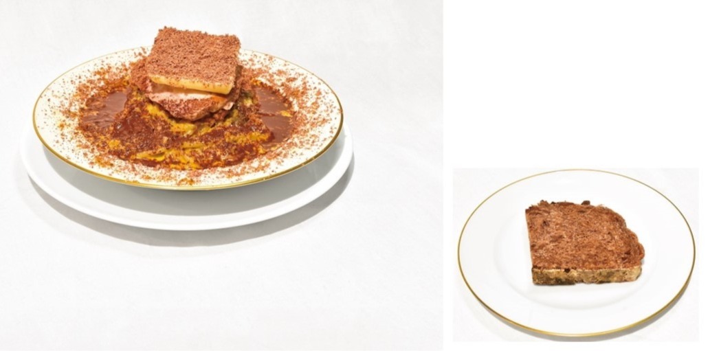 アマゾンカカオ「クリームパスタ2025〜サムウェアベーカリーのパンを添えて〜」（1人前）3905円 ※東京会場限定