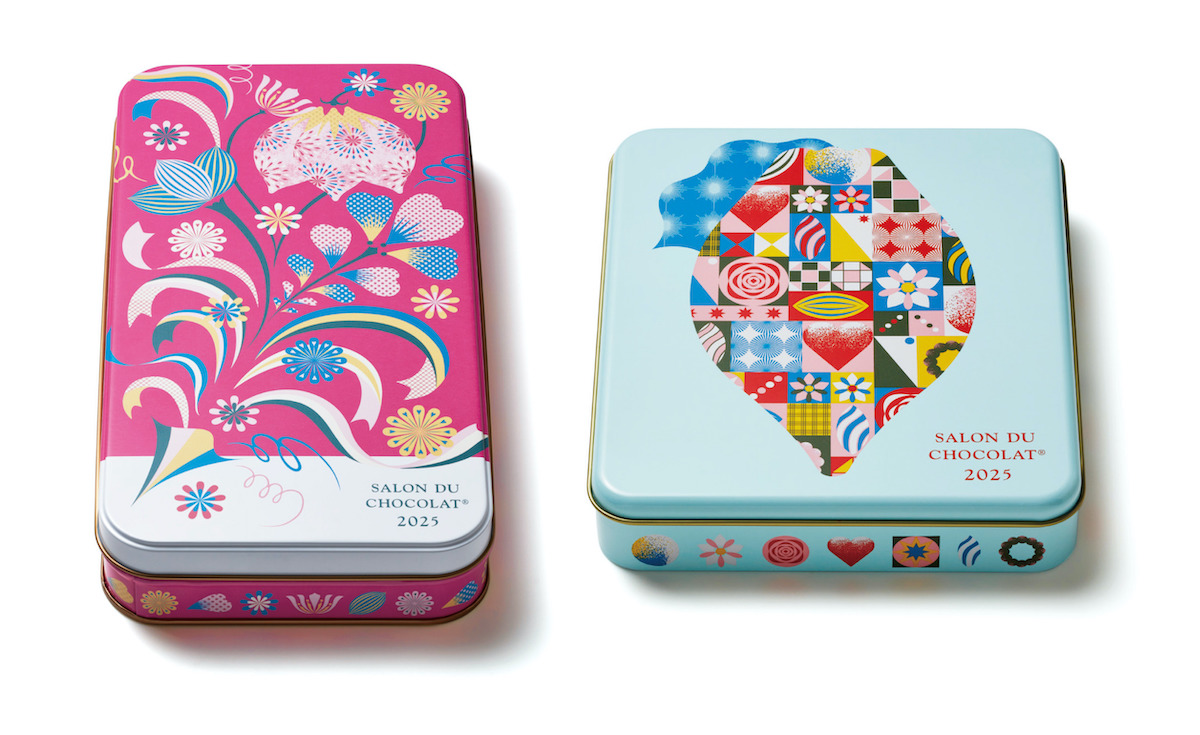 （左から）「セレクションBOX 1：ジョア」（16個入：16ブランドから各1個）9936円、「セレクションBOX 2 : ドゥマン」（12個入：12ブランドから各1個）7776円