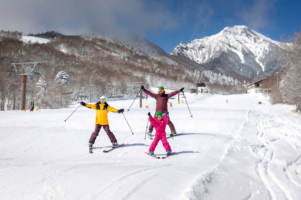 最長3kmの滑走を楽しめるゲレンデ